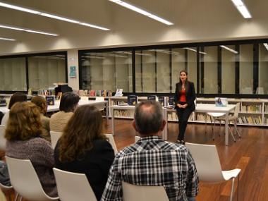 Rosa María Rodrgíguez presenta el conte ¡Gracias, Vida!