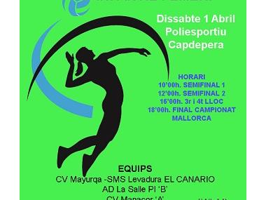 Final del campionat de Mallorca de Volei 