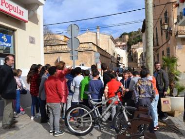 Els alumnes de s’Alzinar coneixen el patrimoni de Capdepera