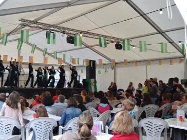 El cap de setmana de flamenc omple de música la plaça dels Pins
