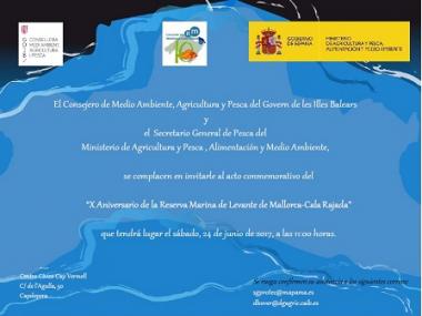 X aniversari de la reserva marina de Cala Rajada