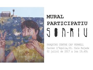 Inauguració del mural participatiu Som Riu Capdepera