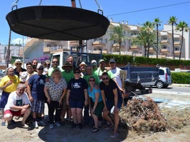 Paella per a 500 persones al Clot de sa Grava