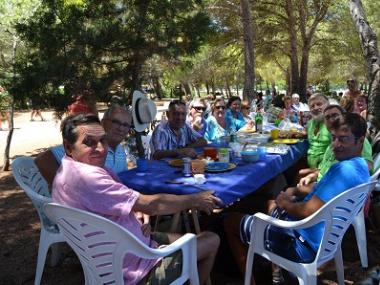 Paella per a 500 persones al Clot de sa Grava