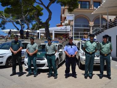 Cala Rajada comptarà amb una policia alemanya aquest estiu de les Patrulles Mixtes Internacionals