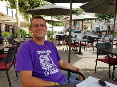 Toni Mestre «Máster» i Tolo Alzina, pregoners de Sant Roc i Sant Bartomeu