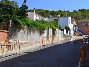 Nicolau Alemany guanya el III descens en bici de les festes de Sant Bartomeu