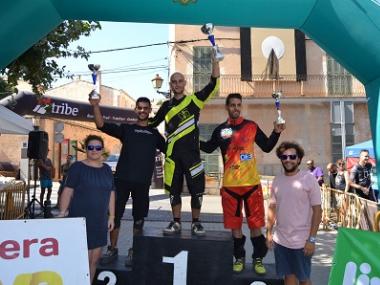 Nicolau Alemany guanya el III descens en bici de les festes de Sant Bartomeu