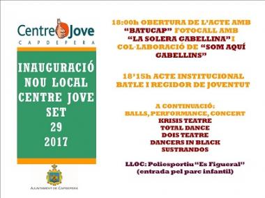 Inauguració del nou Centre Jove de Capdepera