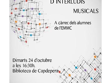 Interludis musicals a la Biblioteca de Capdepera