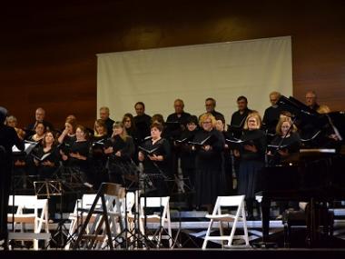 El concert de Santa Cecília omple l'auditòrium del Centre Cap Vermell