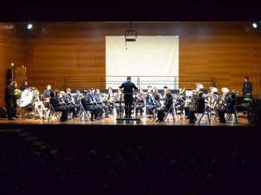 El concert de Santa Cecília omple l'auditòrium del Centre Cap Vermell