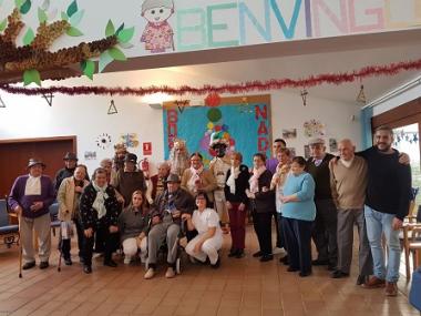 Els carters reials visiten el Centre de Dia i la Residència de Font de sa Cala