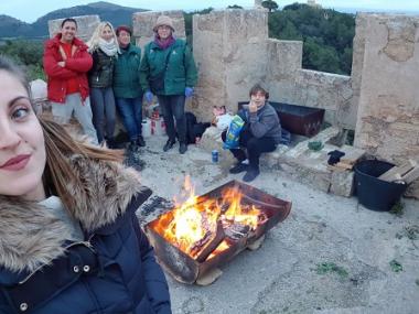 L'encesa de fum de les talaies pels drets humans ha recorregut aquest migdia una cinquantena de punts arreu de Mallorca en 28 minuts 
