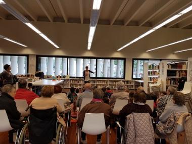 Nova trobada intergeneracional a la Biblioteca de Cala Rajada