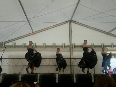 El flamenc i les sevillanes omplen de nou la plaça dels Pins de Cala Rajada