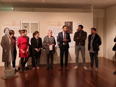 Inauguració de l'exposició "Aurora Picornell"