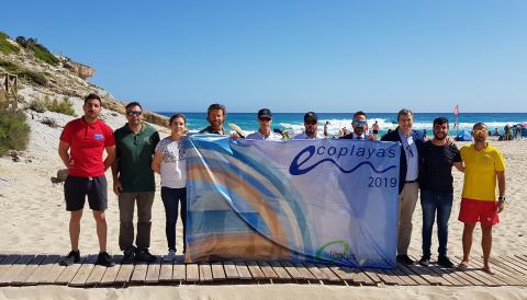 Cala Mesquida guanya la bandera Ecoplayas