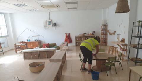  Continuam amb les millores dels espais públics municipals.