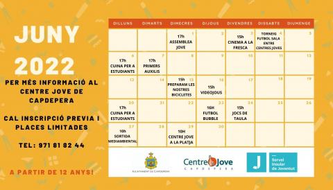 CALENDAR juny I 2022 