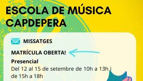 ESCOLA DE MÚSICA DE CAPDEPERA