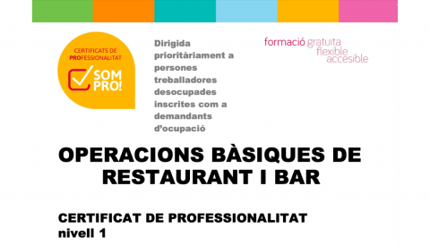 CERTIFICATS DE PROFESSIONALITAT