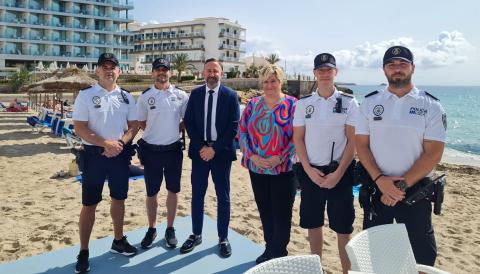 El servei de Policia de Platja inicia la temporada a les platges del municipi.