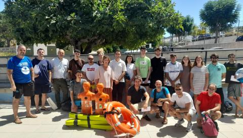 Avui a Capdepera s'ha iniciat el curs homologat de socorrista de piscines
