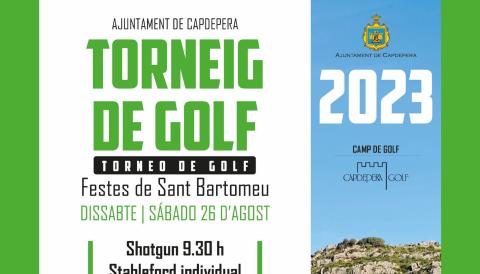 TORNEIG DE GOLF / TORNEO DE GOLF Festes de Sant Bartomeu