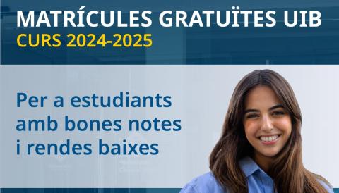 exempcions de matrícula de la UIB