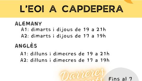ESCOLA OFICIAL D'IDIOMES A CAPDEPERA