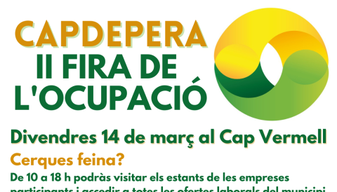 II FIRA DE L'OCUPACIÓ