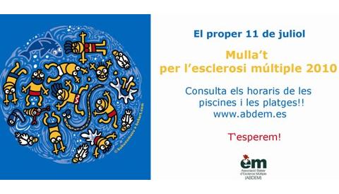 Informació sobre "Mulla't per l'esclerosi múltiple"
