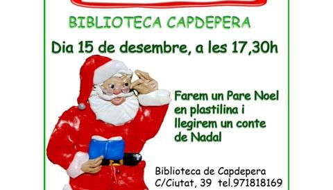 Taller de plastilina i animació a la lectura a la Biblioteca de Capdepera