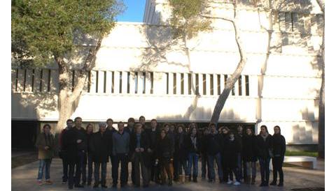 Futurs arquitectes visiten el Cap Vermell