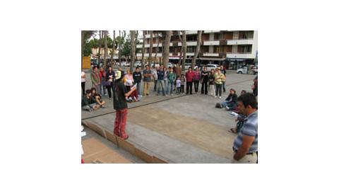 15-M a la Plaça dels Pins