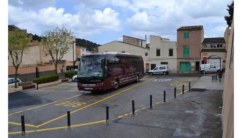 El mes de maig s’estrenarà la nova parada d’autobús de la plaça Constitució