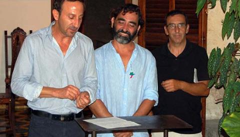 Presentació exposició escultures de   ROGELIO OLMEDO:  “Escultures”
