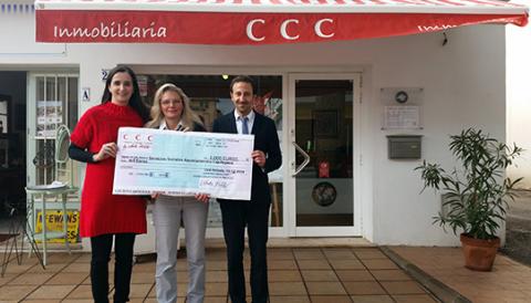 CCC by Anne Köhler lliura 1.000€ als serveis socials de Capdepera