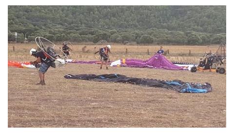 La III Concentració de paramotor de Mallorca sobrevola Capdepera