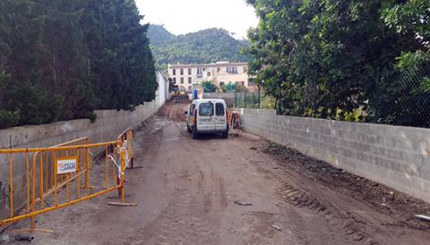 Comencen les obres de prolongació del carrer Pere Ferrer