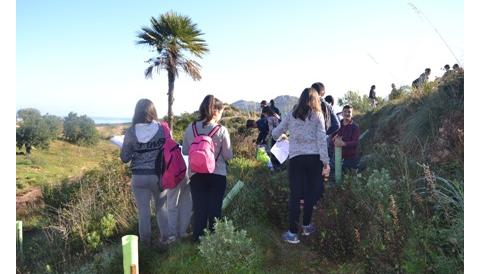 Els alumnes de l’IES Capdepera participen a una reforestació a Son Barbassa