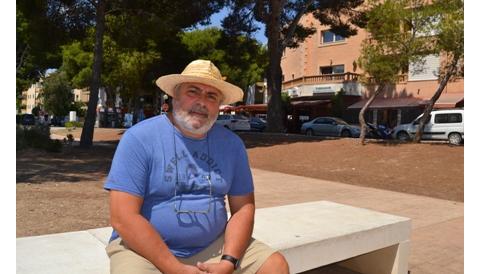 Felip Esteva, Blancus, és el pregoner de les festes de Sant Roc