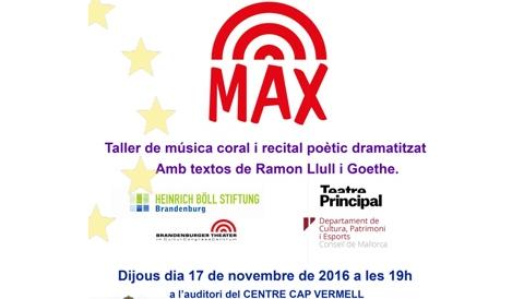 Max Project: construint ponts culturals, al Centre Cap Vermell