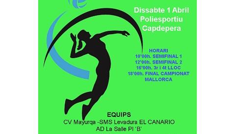 Final del campionat de Mallorca de Volei 