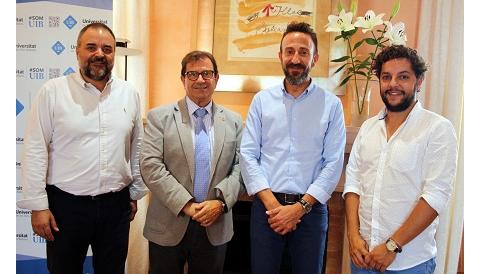 Els representants de l’Ajuntament de Capdepera es reuneixen amb el rector de la UIB amb la voluntat de crear una Càtedra