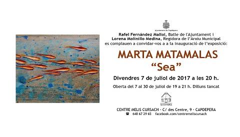 Exposició de Marta Matamalas al Centre Melis Cursach