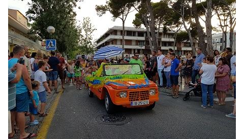 Un passacarrers ben animat pel Carme