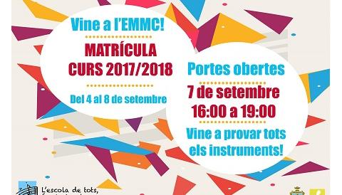 Matrícules a l'Escola Municipal de Música 