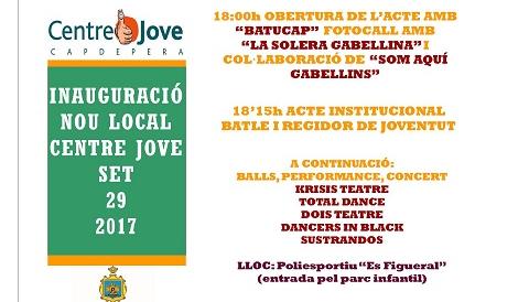 Inauguració del nou Centre Jove de Capdepera